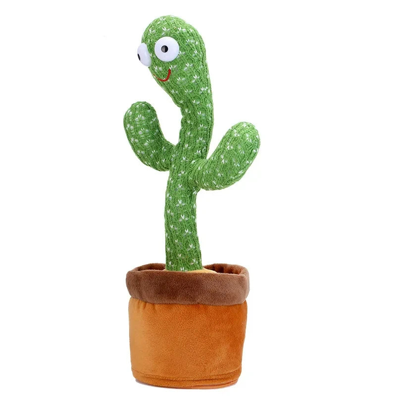 1pc Dancing Cactus Toy,Repeat Talking ,Song Speaker Wriggle Dancing Sing Talk, Plushie Stuffed ,Interaction and Decoration Quick Pick Grocers